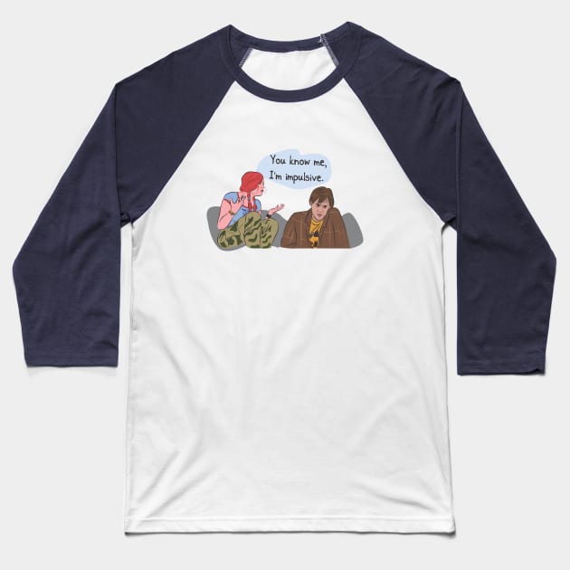 impulsive Baseball T-Shirt by atizadorgris